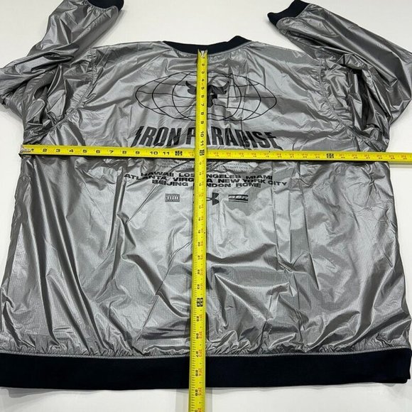 Under Armour Project Rock Bomber Jacket 3XL UA‎ Disrupt Gym Mens $160 - Picture 10 of 14